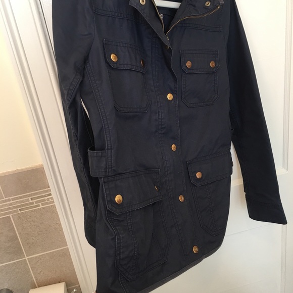 💗HOST PICK!💗J. Crew Navy Utility Jacket - Picture 6 of 15